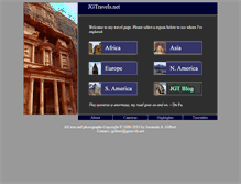 Tablet Screenshot of jgtravels.net